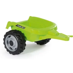 Smoby Tracteurs À Pédales<Tracteur Farmer Xl + Remorque - Capot Ouvrable - Vert