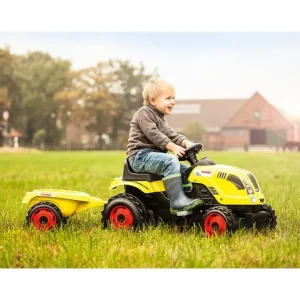 Smoby Tracteurs À Pédales<Tracteur Farmer Xl Claas + Remorque