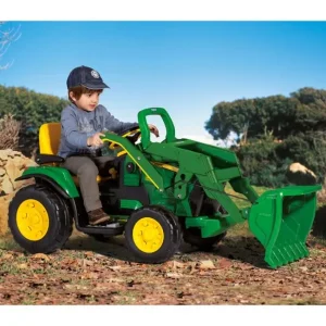 Peg Perego Voitures Électriques<Tracteur John Deere Loader 12V Avec Pelleteuse