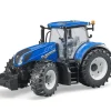 Bruder Véhicules De Chantier Et Tracteurs<Tracteur New Holland T7.315 Bleu