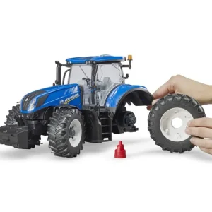 Bruder Véhicules De Chantier Et Tracteurs<Tracteur New Holland T7.315 Bleu