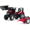 Falk Tracteurs À Pédales<Tractopelle A Pedales Case Ih Puma 240 Cvx Avec Remorque