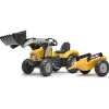 Falk Tracteurs À Pédales<Tractopelle A Pedales Superbuilder Avec Remorque
