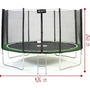 SUN and SPORT Trampolines<Trampoline 430 Avec Filet Et Echelle
