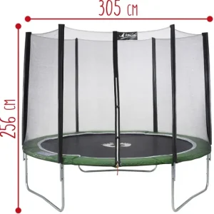 SUN and SPORT Trampolines<Trampoline 3,05 M Eco Avec Filet