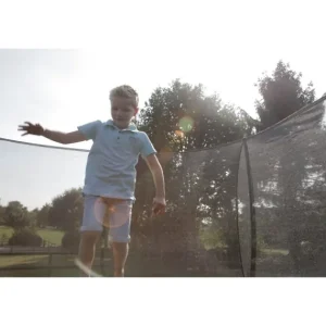 Exit Toys Trampolines<Trampoline Enterre Silhouette 2,44 M Avec Filet Vert