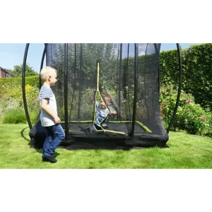 Exit Toys Trampolines<Trampoline Silhouette Enterre 153 X 214 Cm Noir