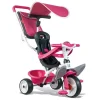 Smoby Tricycles<Tricycle Baby Balade 2 - Tricycle Evolutif Avec Roues Silencieuses - Dispositif Roue Libre - Rose