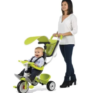 Smoby Tricycles<Tricycle Baby Balade 2 - Tricycle Evolutif Avec Roues Silencieuses - Dispositif Roue Libre - Vert