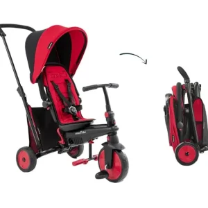 SUN and SPORT Tricycles<Tricycle Pliable Evolutif Smart Trike Rouge