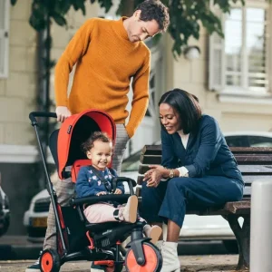 SUN and SPORT Tricycles<Tricycle Pliable Evolutif Smart Trike Rouge