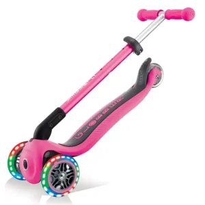 Globber Trottinettes<Trottinette Lumineuse Et Pliable Neon Pink