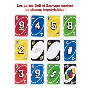 Mattel Games Jeux De Cartes<Uno Deluxe