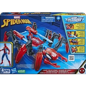 Hasbro Heros & Univers<Vehicule Araignee De Combat - Marvel Spiderman