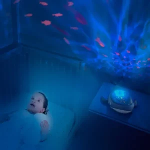 Pabobo Veilleuses<Veilleuse Musicale Baleine Aqua Dream