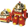 Silverlit Heros & Univers<Voiture Robot Transformable 2 En 1 - Roy - Robocar Poli - Pompier